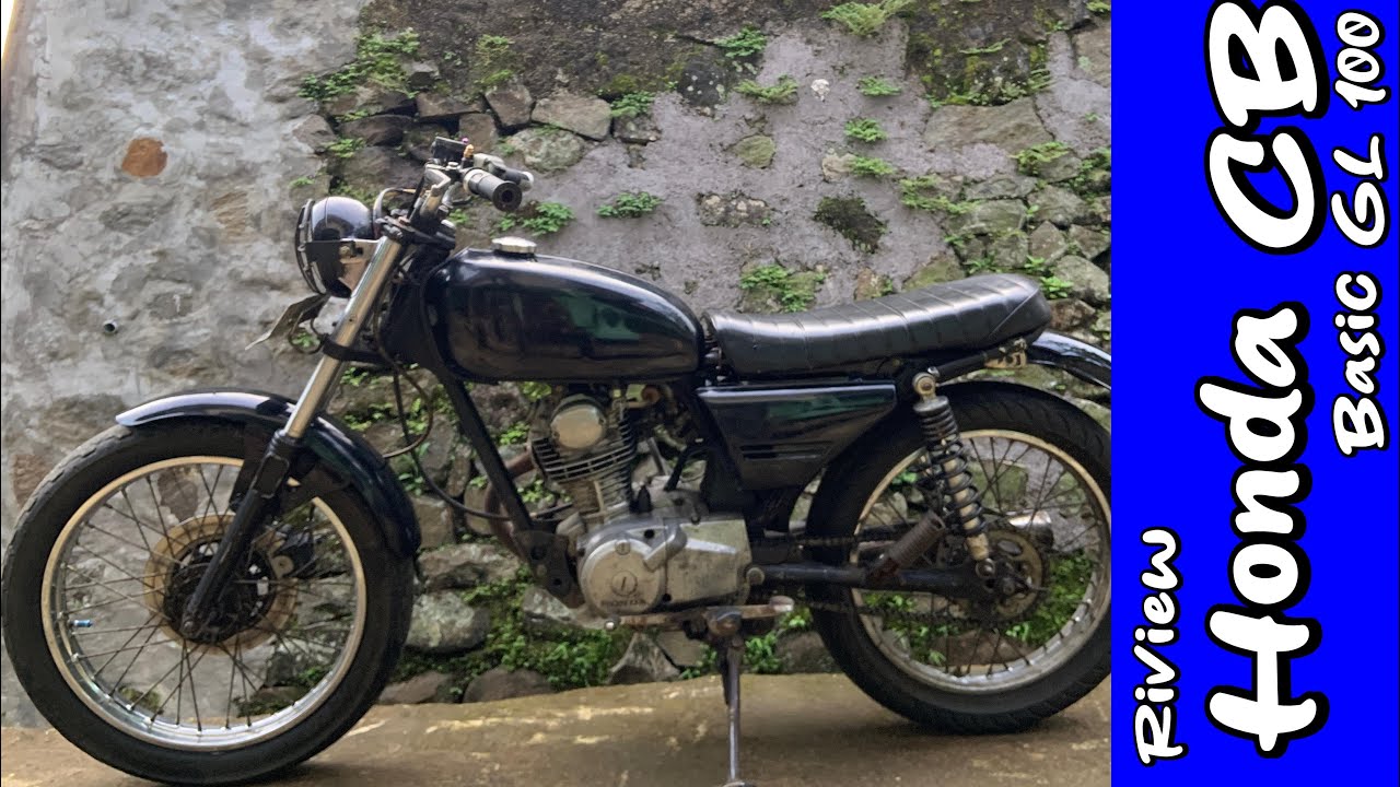 Riview Motor Bahan Custom || Honda CB Basic Gl 100 || Bahan Motor ...