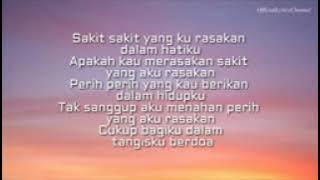 sakit sakit yang kurasakan dalam hatiku