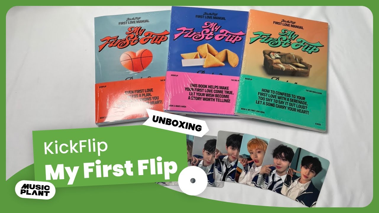 [UNBOXING] KickFlip(킥플립) -[My First Flip]