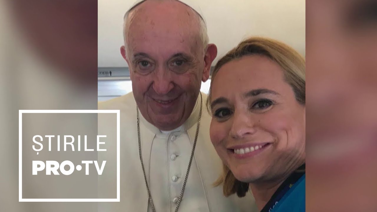 Gestul făcut de Papa Francisc pentru Andreea Esca. “A fost un lucru minunat”