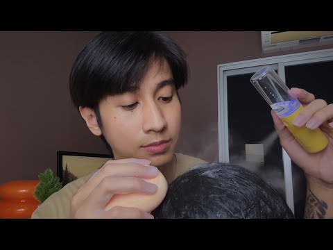 ASMR สปาหนังศรีษะ ล้างความเครียดออกจากหัวทั้งหมด Hair Shampoo & Spa (1Hour,Rp)