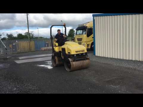 WACKER DOUBLE DRUM RIDE ON ROLLER