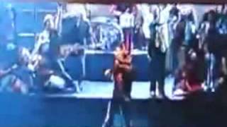 Celebrity Bret Michaels gets Unskinny Bopped on the head at the Tonys Profile