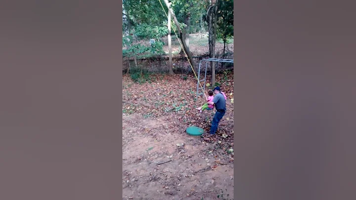 Eva's tree swing.