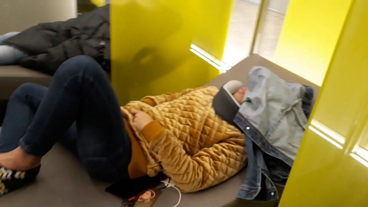 Transit Lounge Nap Zone at Incheon Airport YouTube