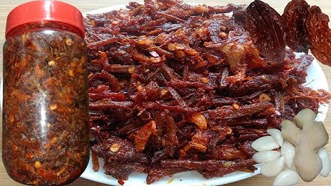 Spicy Meat Pickle Recipe | How to make Meat Pickle at Home | Ppnagavlog