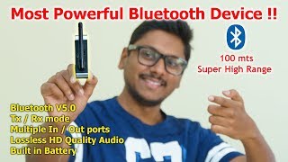 Convert Any Device into Powerful Bluetooth Receiver & Transmitter...