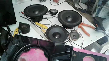 O que fazer com dois alto falante velho?