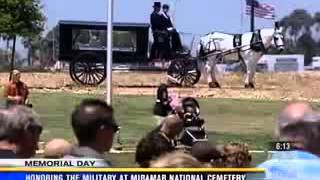 Fox 5 - Memorial Day Ceremony at Miramar National Cemetery