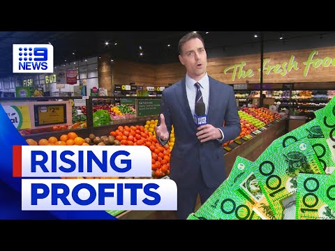 Woolworths records $1. 6 billion profit amid cost-of-living crisis | 9 news australia