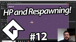 Famous GMS2 Top-Down Shooter Tutorial - #12 - Player HP and Respawning Wealth