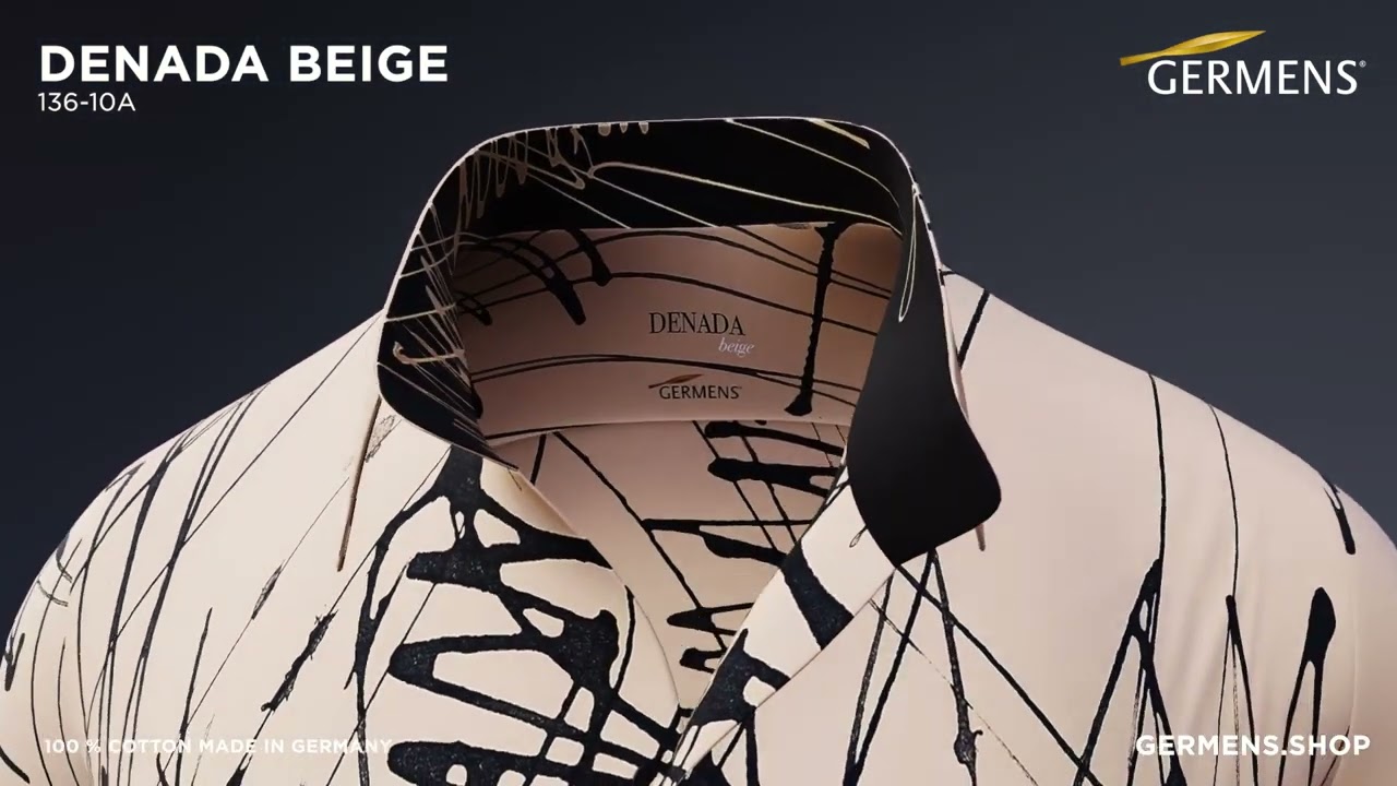GERMENS Kurzarmhemd 136 10KA DENADA BEIGE