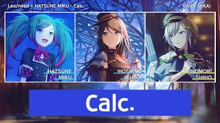  Calc  Leoneed     Color Coded S