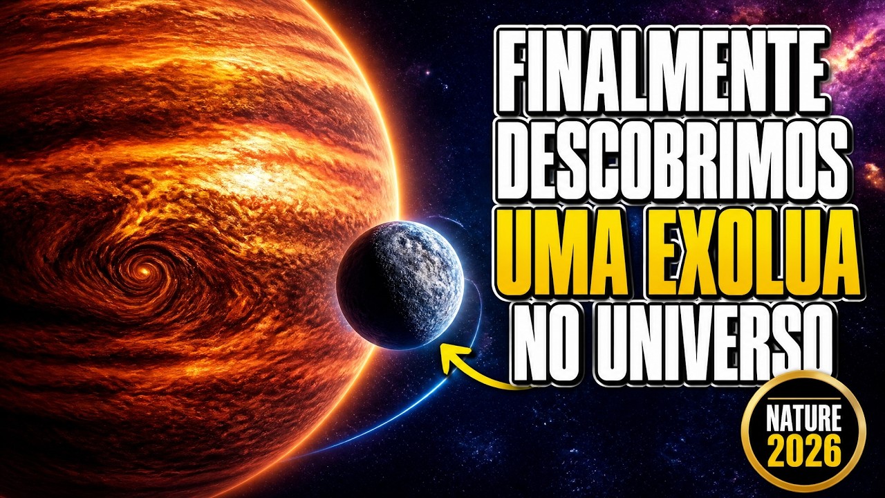 FINALMENTE DESCOBRIMOS UMA EXOLUA NO UNIVERSO!!!