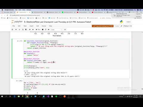 Python - five minute intro to decorators