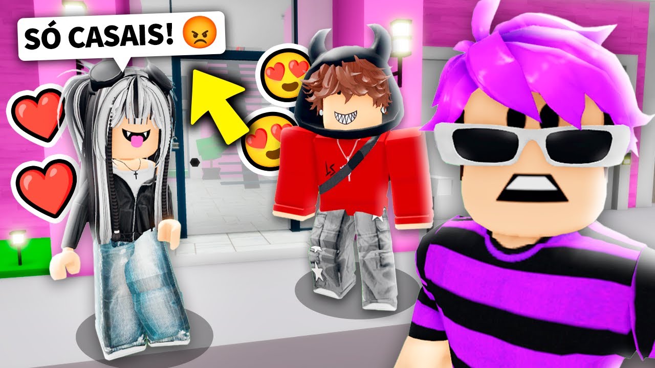 ACHEI UMA FESTA Só DE CASAIS.. Então Me DISFARCEI! (Brookhaven)