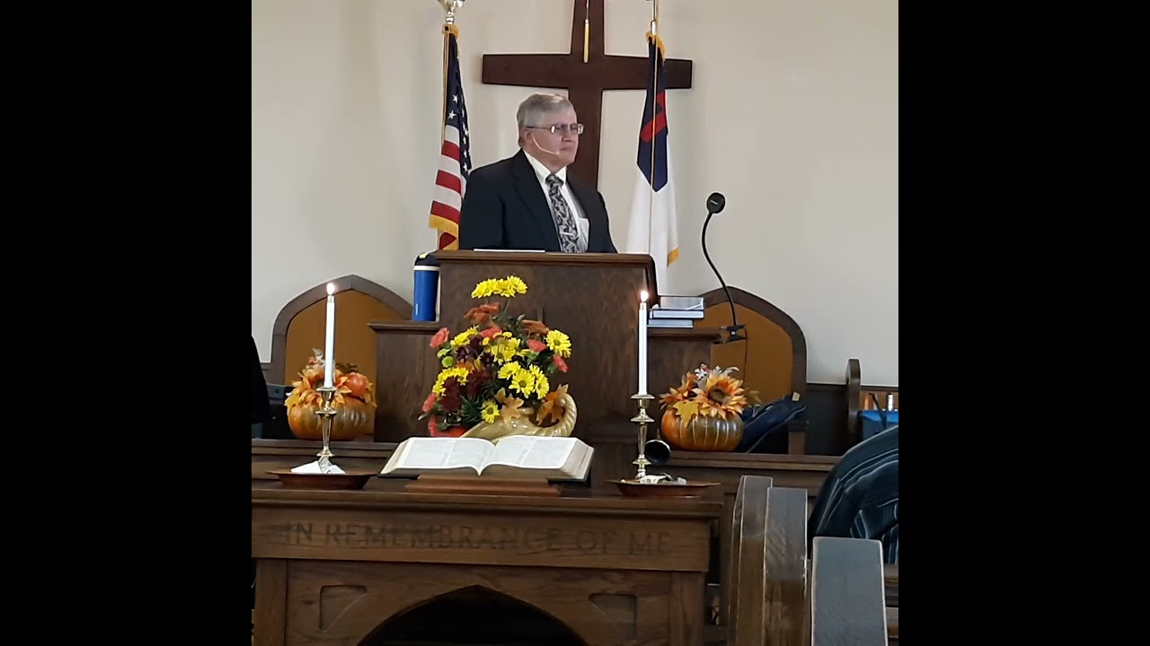 November 23rd, 2025 Algood Cumberland Presbyterian Church. Thanksgiving with Greg killough