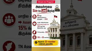 CM விஜயின் 33 Member Cabinet 😳 | அரசியலமைப்பு என்ன சொல்கிறது?