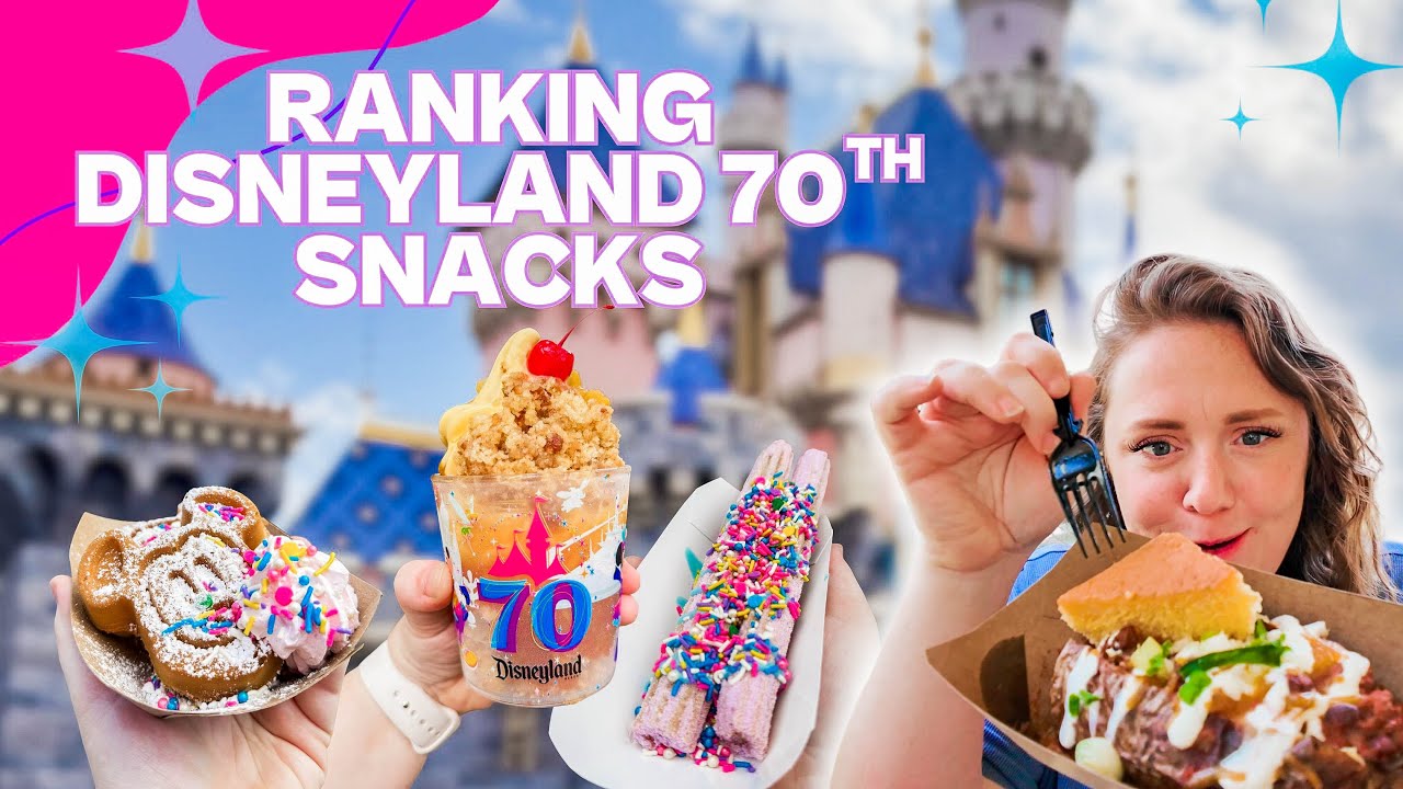 Ranking Disneyland's 70th Anniversary Food!