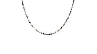 Bali Designs 2mm Byzantine 18" Chain Necklace