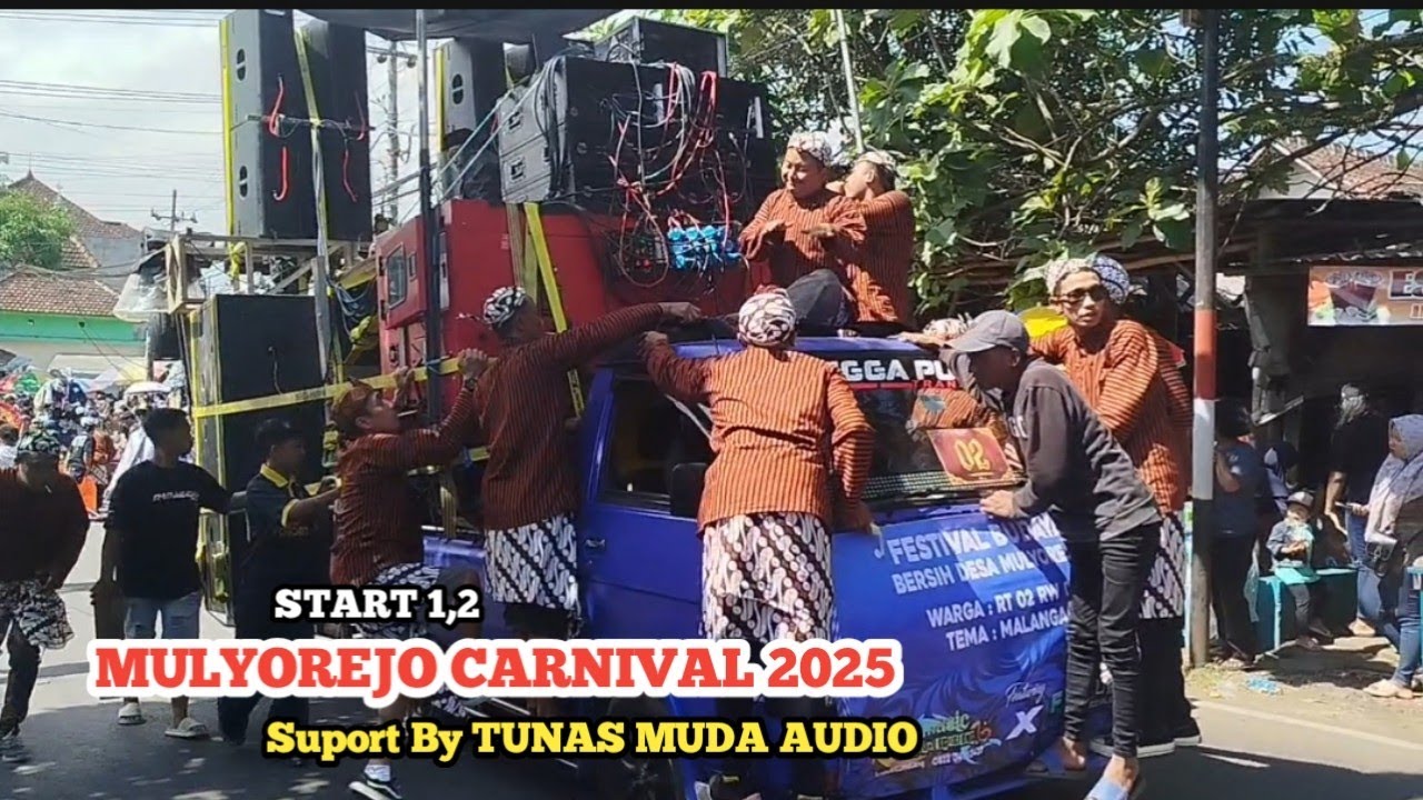 Start ke - 1,2‼️Karnaval Mulyorejo Sukun Kota Malang 2025