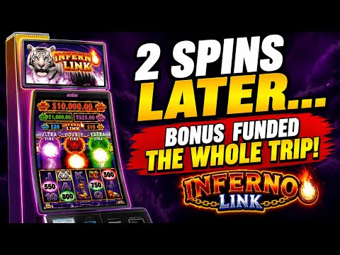 NEW Slots at Coushatta Casino! This One Bonus Funded Our ENTIRE Trip!