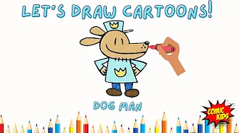 How To Draw Dog Man | Drawing Tutorial for Kids