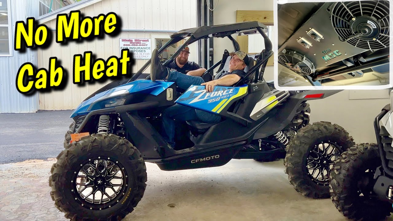 SXS Overhead Fan MUST HAVE Accessory to Beat the Heat YouTube