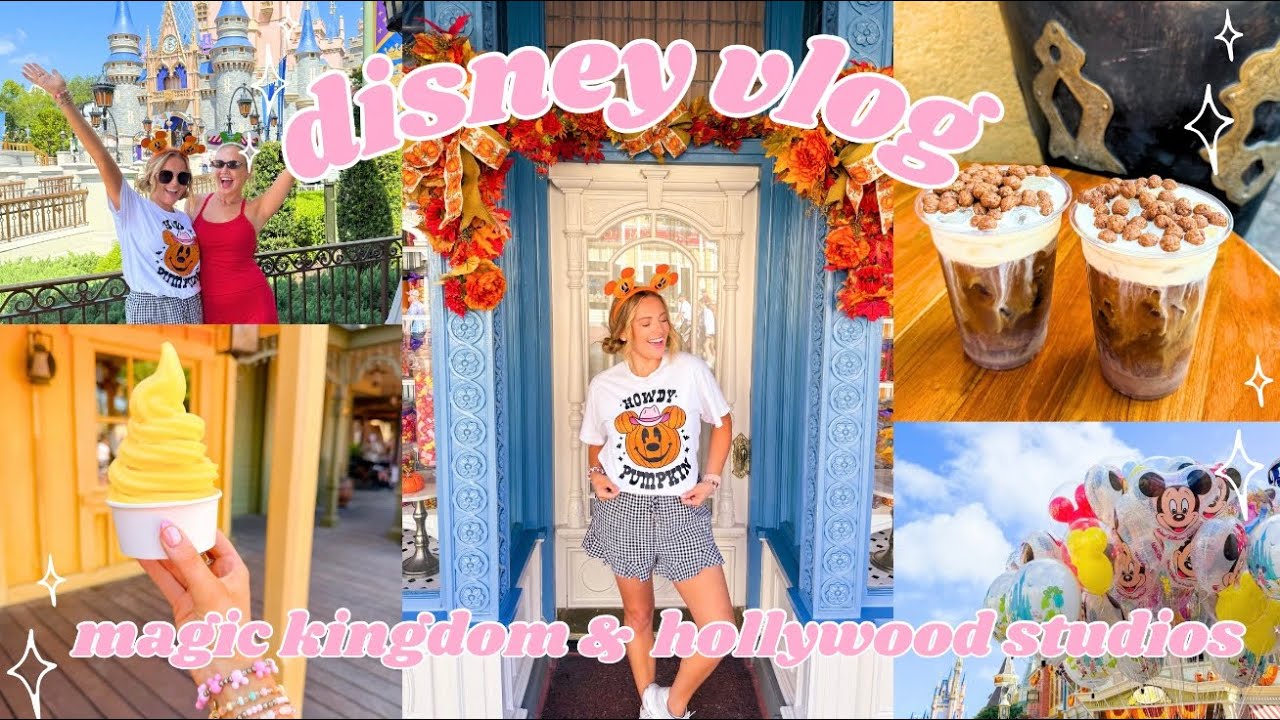 ДИСНЕЙ ВЛОГ | ОСЕННЕЕ УТРО В MAGIC KINGDOM, GRAND FLORIDIAN CAFÉ, HOLLYWOOD STUDIOS, OGAS CANTINA