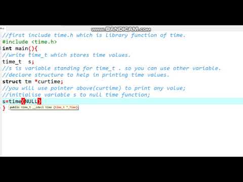 Learn how to Print time, hours ,minutes and seconds using C