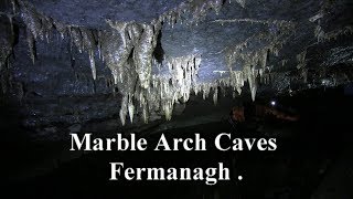 Marble Arch Caves Fermanagh North Ireland  june 2018.