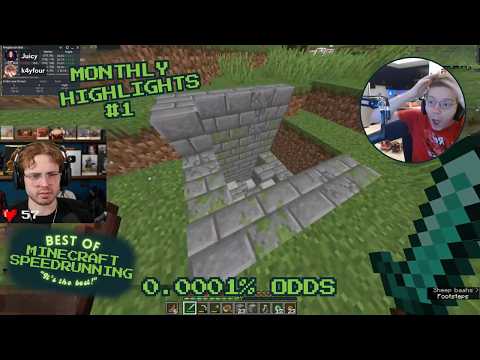 You just spent nearly an hour watching these hilarious Minecraft speedrunning clips