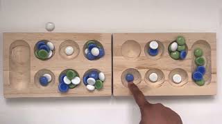 Playing Mancala Game in Tamil | How to Play Mancala Game and Rules