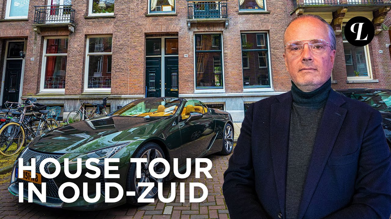HUIS TOUR 2 MILJOEN EURO APPARTEMENT AMSTERDAM OUD-ZUID