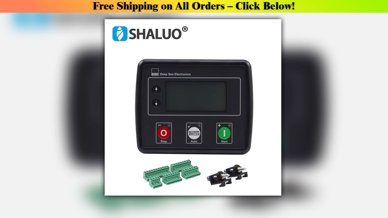 DSE4520 MKII Original AMF Diesel Generator Controller Panel Auto Mains Failure Control Module Copy