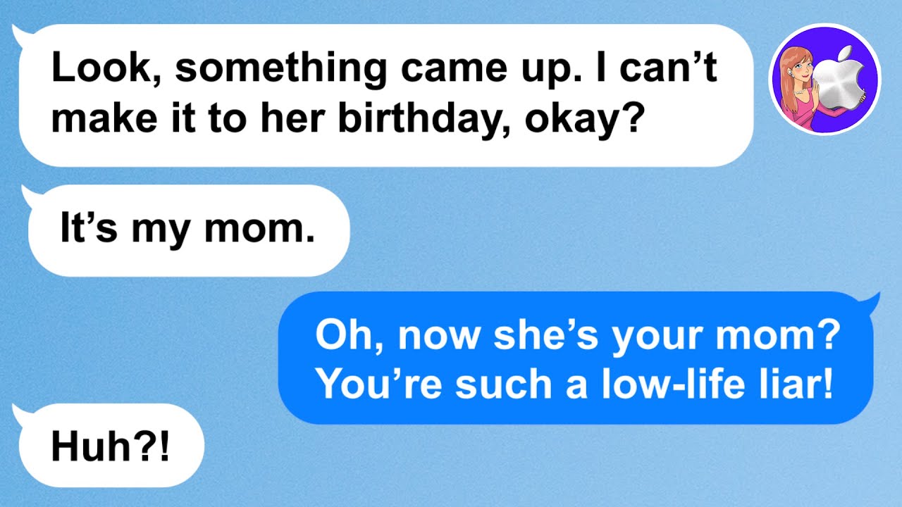 【Apple】He said his mom was in critical condition and canceled our plans. But I caught his lies!