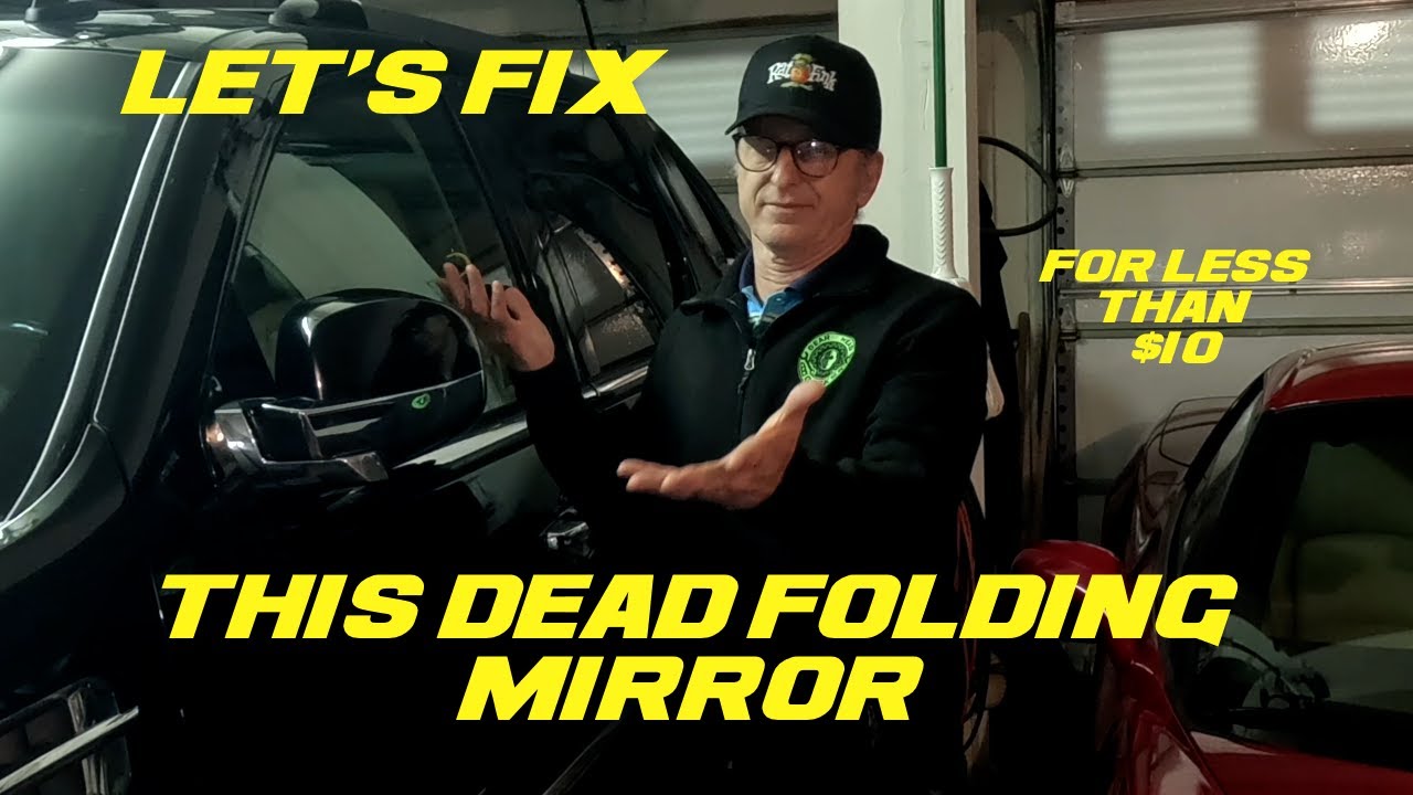 How to repair a GM Truck Folding Mirror Motor
