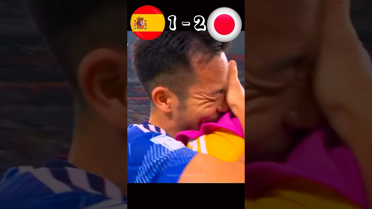 Japan 2 x 1 Spain 😨🔥 World Cup 2022 