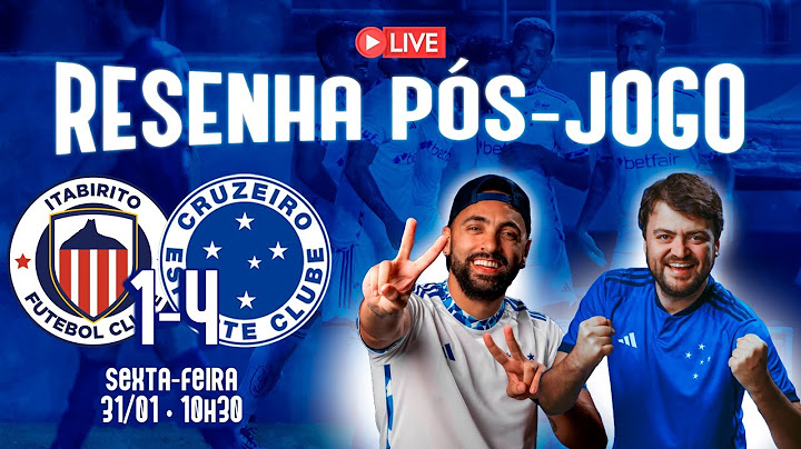RESENHA PÓS-JOGO (AO VIVO) 🔴 ITABIRITO 1x4 CRUZEIRO; HAT-TRICK DO GABIGOL