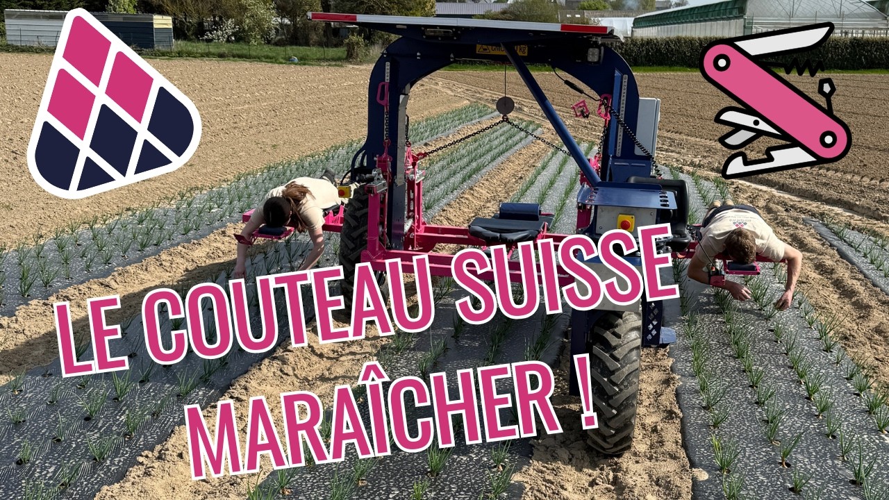 Découvrez le couteau suisse du maraîchage : l’Enjambeur Romanesco