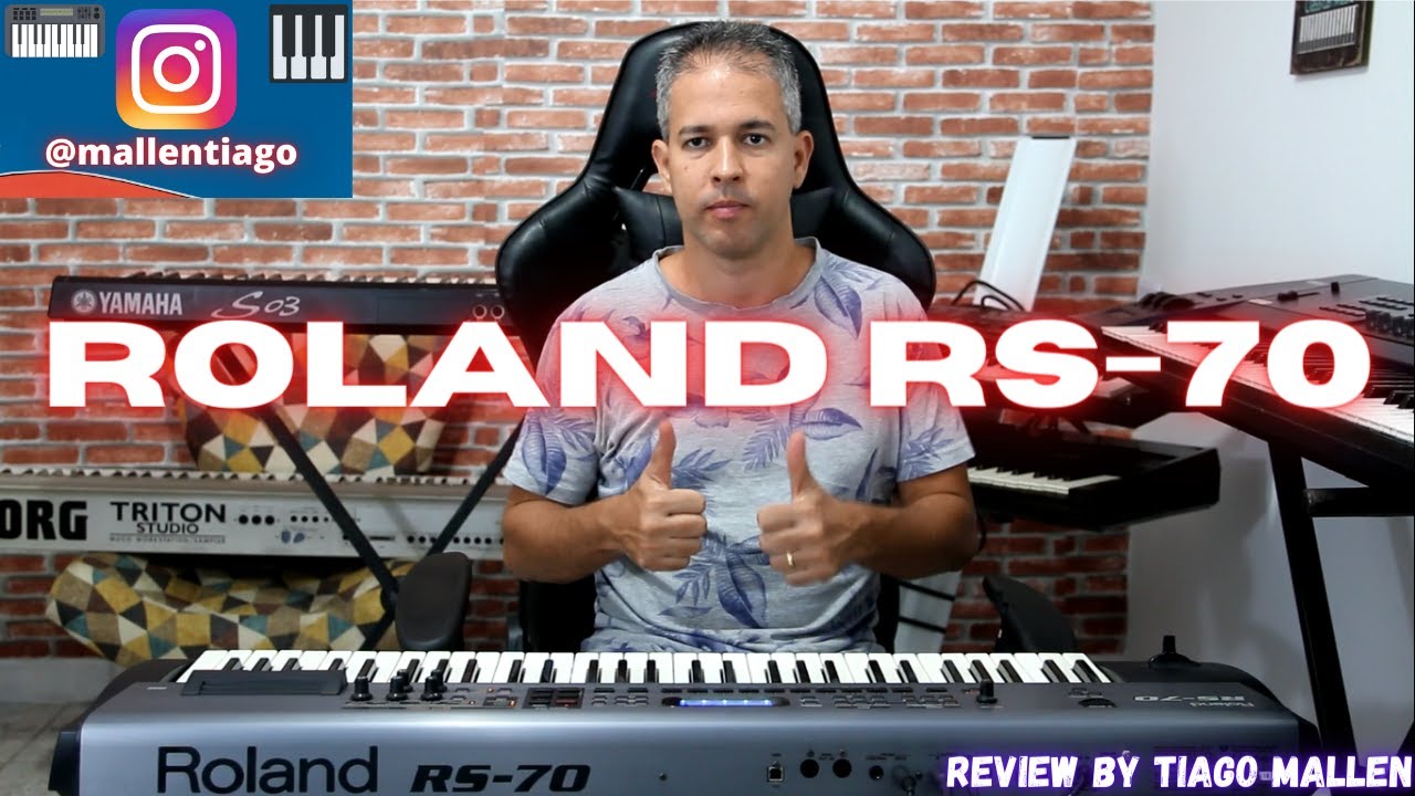 ROLAND RS-70 - ano : 2003 (FACTORY SOUNDS) - REVIEW by TIAGO