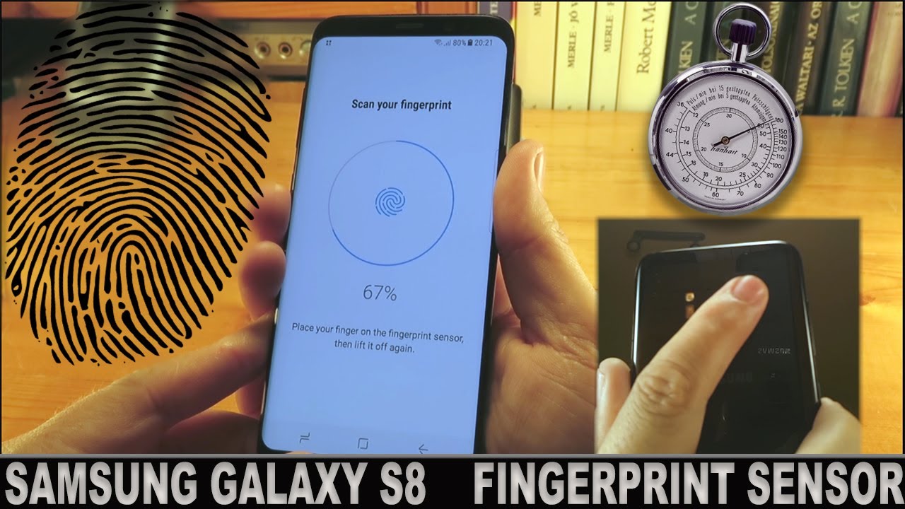 Samsung Galaxy S8 Fingerprint Sensor YouTube