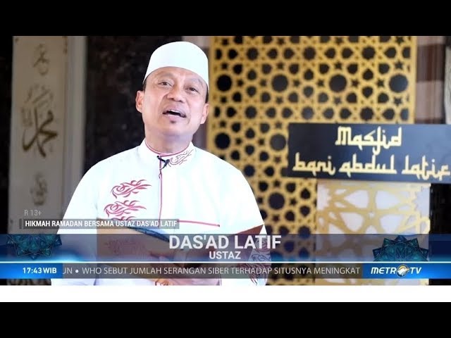 Bulan Puasa Adalah Bulan Penuh Ampunan Bersama Ust Das Ad Latif Youtube