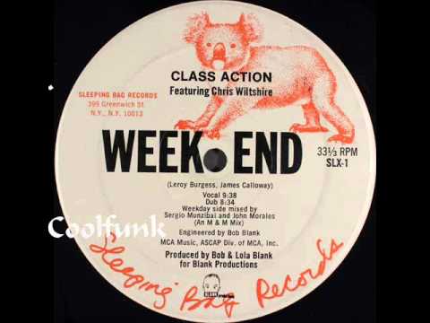 Class Action — Class Action Feat Chris Wiltshire - Weekend (12" Garage Disco-Funk 1983)