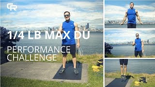 Jump Rope Performance Challenge - 1/4 Lb Max Double Unders