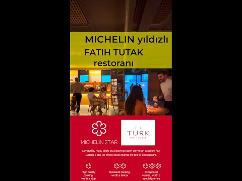 Baştan sona Michelin yıldzlı ⭐️⭐️ FATIH TUTAK restoranı  #michelinguide #fatihtutak