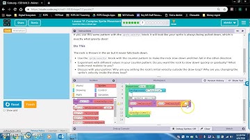 Code.org | Computer Science Discoveries | Unit 3 Lesson 17 part 1 exercises