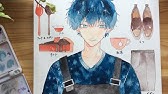 シャーペンで男の子イラストメイキング アナログ練習 Youtube