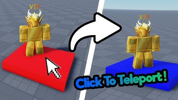 How To Make a Click To Teleport Part! (Roblox Studio)