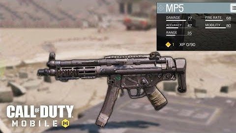 CALL OF DUTY MOBILE SEASON 7 TEST SERVER NEW QQ9 (MP5) GUN GAMEPLAY